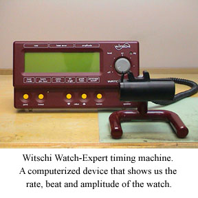 Witschi timing machine